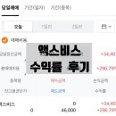 11500-13-09-13 | 공모주 액스비스 수익률 후기