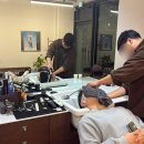 송정지구 사거리(102동 앞) | 울산 송정 남자머리 잘하는 룩백바버샵 주차가능 컷트랑 다운펌 진행