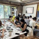 [후기] 녹색의 즐거움🤸‍♀️ : 바다 이야기 담은 바다유리 모빌 만들기 워크숍