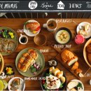 샌드위치와 샐러드(오후) 이미지