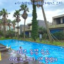 제주동쪽숙소 아르츠 스파 앤 풀빌라 디럭스 테라스 스파 | 가성비 내돈내산