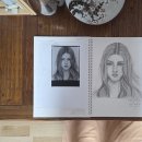 인물화 (스케치) 이미지