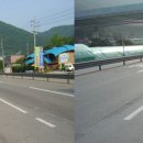 산곡마을진입로 이미지