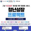 고용노동부/경상북도/구미시 지원 '청년성장프로젝트' 선착순 모집!! 이미지