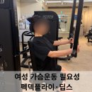 (주)위플라이 | [연신내PT]여성 가슴운동 해야되는 이유 < 초보자 펙덱플라이·딥스 자세 >
