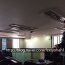 신방학초교 | LED면조명(32W*2매입등 대체 LED), LED 6인치 매입등, 이중 원통 레일 조명, 계단 사각 펜던트 설치 후기