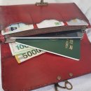 가죽버닝 카드지갑 만들기 이미지