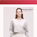 써스데이아일랜드 크롭 스웻셔츠 솔직후기! 언발란스 매력에 푹 빠진 이유