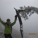 도장산(道藏山 / 828m/ 문경시 농암면과 상주시 화북면의 경계)에서 이미지