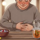 속쓰림 잦은 사람의 위염 전조증상 이미지