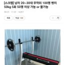 20,30대 무작위 50명, 벤치 50kg 든다 못든다. 이미지