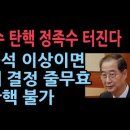 한덕수 탄핵 의결 정족수 터진다. 200석 이상으로 나올 경우, 헌재 결정 줄무효 난리났다. 윤대통령 탄핵도 불가능...성창경TV﻿ 이미지