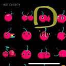 핑크 체리 이미지