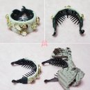 아르뉴 헤어 | 핸드메이드 악세사리 아르뉴 헤어번 헤어악세사리 스타일링