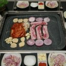 삼겹살 돌판구이기 맛이어욤~ 이미지