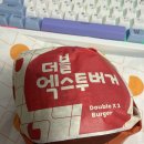 롯데리아 더블엑스투버거 후기 패티 두장 치즈 두장 제대로였다 🫶