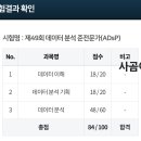 ADsP 49회 합격 후기 (비전공자/벼락치기)
