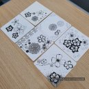 내 마음의 힐링, 젠탱글 아트 이미지