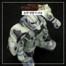 델디스 | [HGUC 쿠쿠르스 도안의 섬 건담 도안 전용 자쿠] 알리 건프라 도색 완성작.