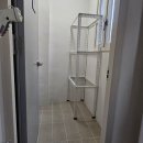 우방세탁 | 포항 우방아이유쉘 다용도실 아이보리 맞춤 앵글 조립식 선반 제작 설치 후기