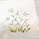 원단에 그리는 꽃그림(천아트) 이미지
