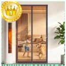 지앤와이 | 편의성을 고려한 하루꿈 자석 무타공 투명 방풍비닐 커튼 현관 외풍차단 겨울 방한커튼 벨크로 바람막이...