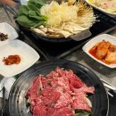 산들마을 | 김포 산들마을 한우맛집 후기 초계국수+샤브불고기 2인 가마솥밥 리뷰