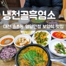 냉천골흑염소 | 대전 송촌동 맛집 냉천골흑염소 영양만점 보양식 재방문 리얼 후기💕