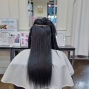 문화사거리(명품가발글래모앞) | 중단발 붙임머리 리터치 하며 1년이상 사용하세요~
