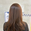일광미용실 "바이화미주" 얼룩덜룩한 머리 겨울맞이 바이올렛 브라운 염색후기