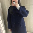 고드나트 핸드메이드 숄 더블코트 네이비 :: 후기리뷰, 코디팁