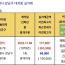 은마아파트 최근거래시세 이미지