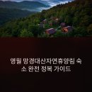 망경대산 물소리동 야외화장실 | 영월 망경대산자연휴양림 인기 숙소 완전 정복