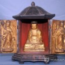 영조사 목조아미타여래삼존불감 연합뉴스