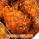 멕시카나양념통닭 | 멕시카나 치킨 양념반 후라이드반 내돈내산 후기