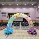 해마룾도등학교 졸업식 구미졸업식풍선장식 졸업식아치 하늘이벤트 이미지