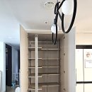 연산 더샵 아파트 | 부산 연산더샵 아파트 김치냉장고자리 팬트리선반 세탁실 시스템선반 설치후기 일광선반
