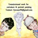 인물화&캐리커처 이미지