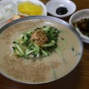 '멧돌로 갈아 만든 콩국수' 동네맛집-화순리 '명경식당' 이미지