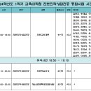 [2024-1] 2024-1학기 대학원 종합시험 장소 및 시간표 안내 이미지