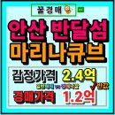 반달섬마리나큐브공인중개사사무소 | 안산 마리나큐브 오피스텔 반값 경매 12평 투룸 오션뷰