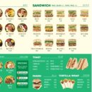 샌드위치&샐러드 이미지