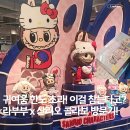 퍼피멜로디 | 다들 지갑 열렸다! 너무 사랑스러운 라부부 x 산리오 콜라보 용산 아이파크몰 팜마트 방문 후기