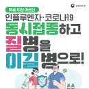 인플루엔자(독감) 및 코로나19 무료예방접종 이미지