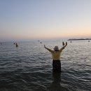 25년 8월 10일~11일 을왕리 1박 _ 왕산해수욕장 해변에서 노을 구경 이미지