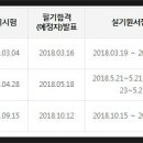 2018년 소방설비기사(전기/기계) 정기 시험일정 안내 이미지