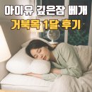 미통세탁 | 슬립앤슬립 깊은잠베개 S 한 달 후기, 장단점 거북목 모여라!