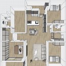 길음뉴타운2단지푸르지오(아)경로당 | 길음뉴타운 인테리어 ㅣ 41평 ㅣ 길음 2단지 푸르지오 인테리어