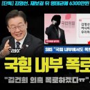 국힘 내부 폭로 김건희 의혹 이미지