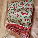 바비수 | 바비수 체리미 레이스 여자 손수건 면 스카프 선물 내돈내산